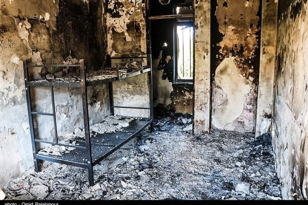 حوزه علمیه رامسر پس از حمله اغتشاشگران