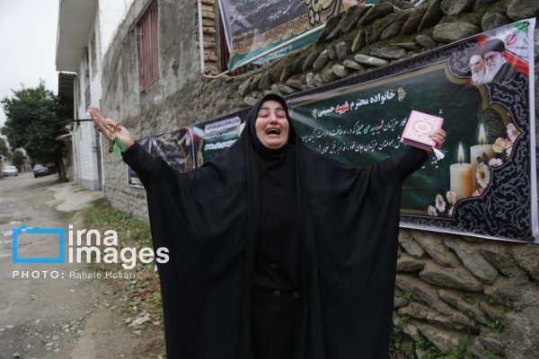 تشییع پیکر شهید مدافع امنیت “سید حسن حسینی بالاجاده” در گرگان