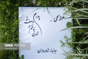 سنگ قبرهای پدرانه در آرامگاه ملامجدالدین ساری