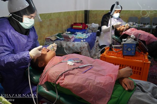 کاروان سلامت سپاه کربلا در روستای کلارودبار شهرستان نکا