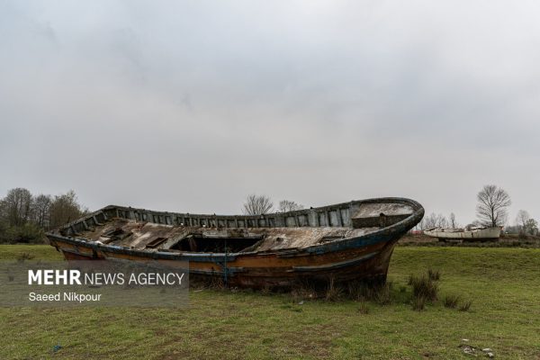 دشت لنج‌ها در روستای کمسار گیلان