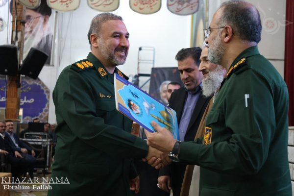 مراسم تودیع و معارفه فرمانده سپاه شهرستان ساری