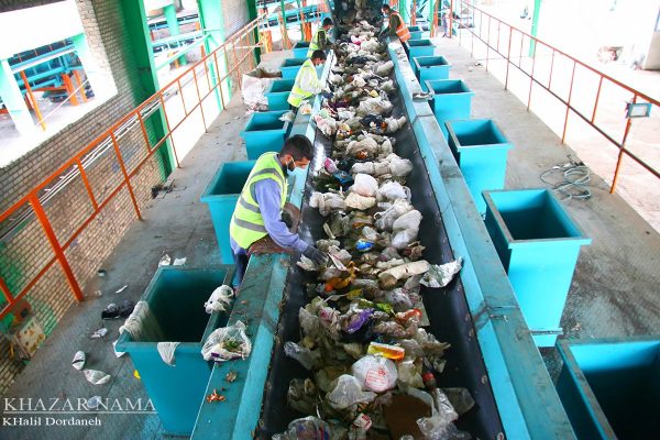 تور رسانه ای “راویان پیشرفت” از کارخانه کمپوست بهشهر