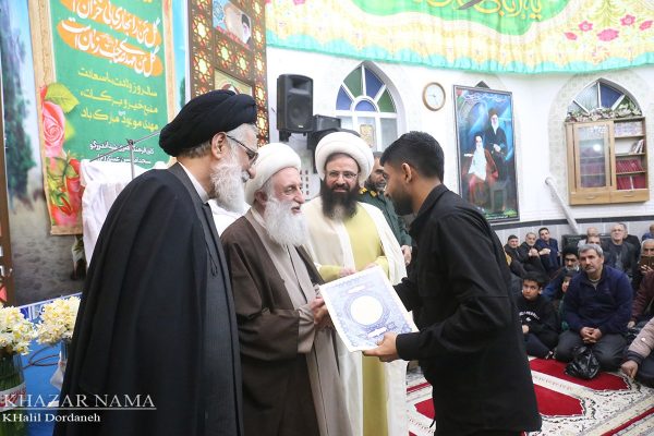 جشن نیمه شعبان در مسجد امام حسن عسگری(ع) ساری