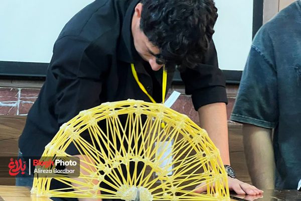 نخستین دوره مسابقات سازه‌های ماکارونی در مدارس ساری