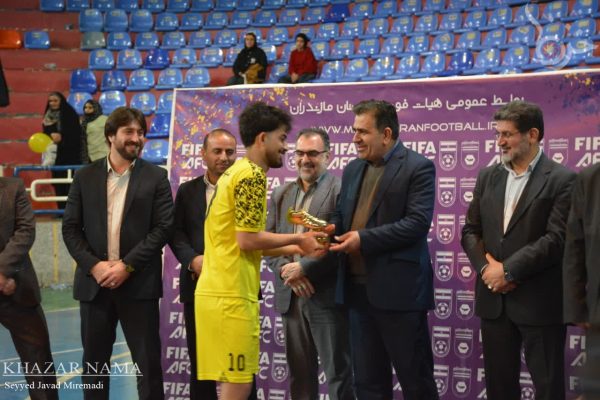 مراسم اختتامیه مسابقات فوتسال جام بخش کلیجانرستاق ساری