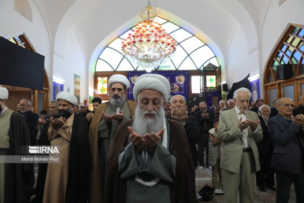 نماز عید فطر در مسجد جامع ساری