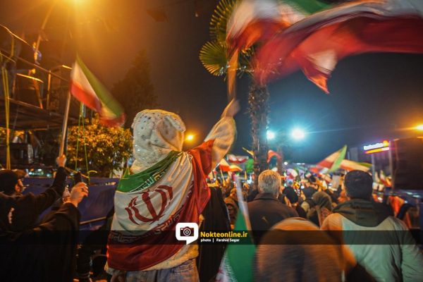 تجمع شبانه نوشهری ها در چهارشنبه‌سوری متفاوت