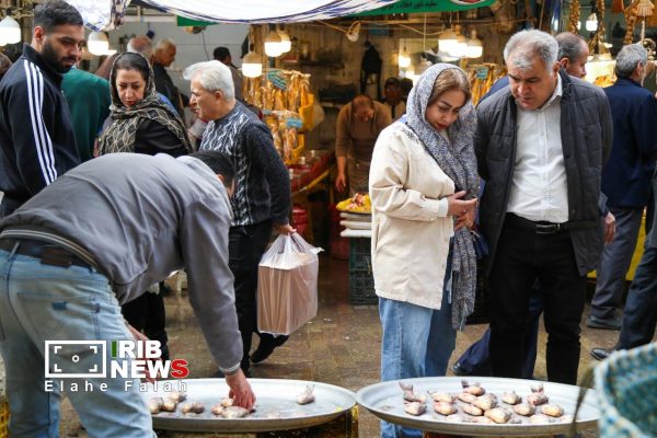 بازار بزرگ رشت در روز‌های نوروز ۱۴۰۵