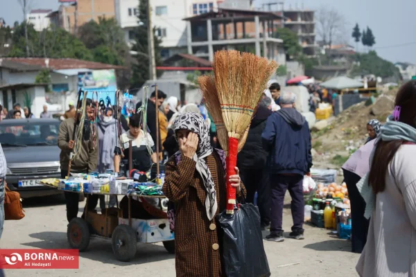 پنجشنبه بازار گلیا در بندپی شرقی بابل
