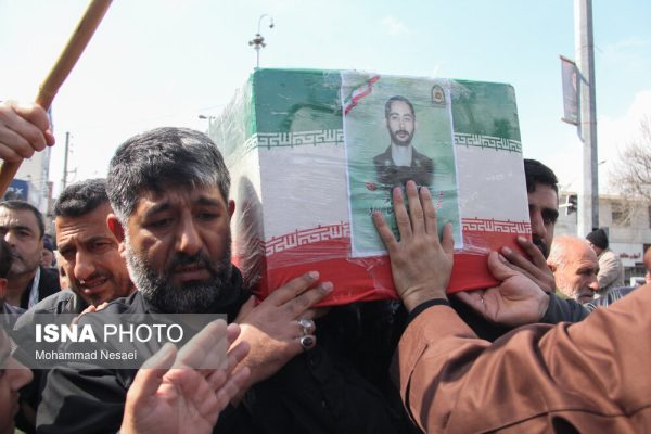 تشییع پیکر شهید اقتدار “امیرعلی نیکنام راد” در گرگان