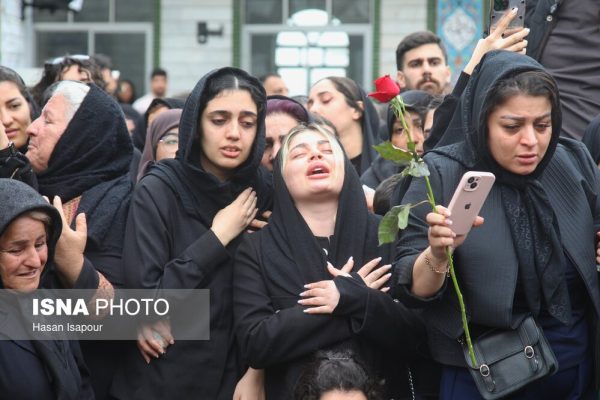 تشییع ۲ شهید تجاوز آمریکایی صهیونی در سوادکوه