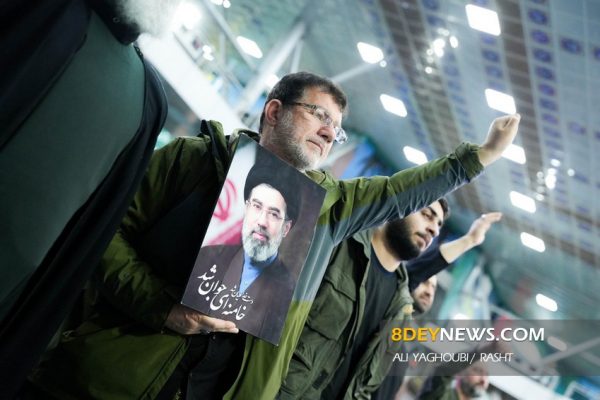 بیعت بامدادی مردم رشت با “آیت‌الله سید مجتبی خامنه‌ای” رهبر امت