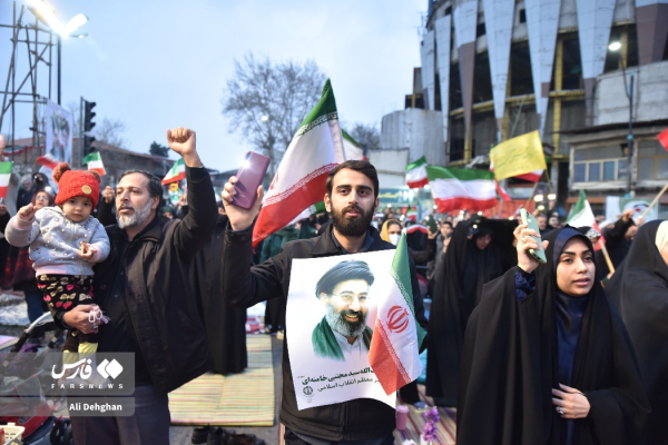 مراسم تحویل سال متفاوت  در میدان شهرداری گرگان