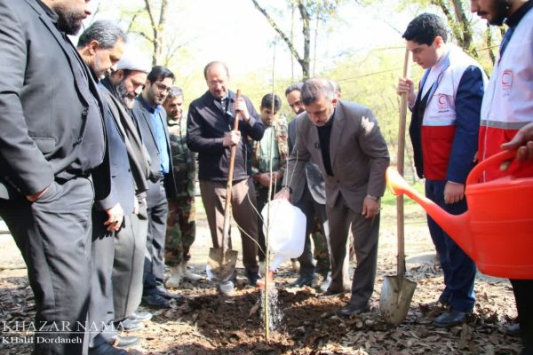 پویش ملی درختکاری “سرو ایران” در جنگل شهید زارع ساری