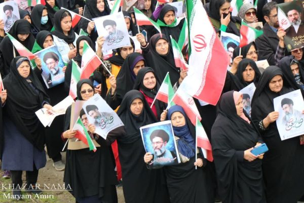 راهپیمایی روز قدس در دهستان لفور سوادکوه شمالی