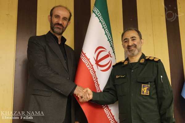 تودیع و معارفه مسئول سازمان بسیج ادارات و کارمندان سپاه کربلا مازندران
