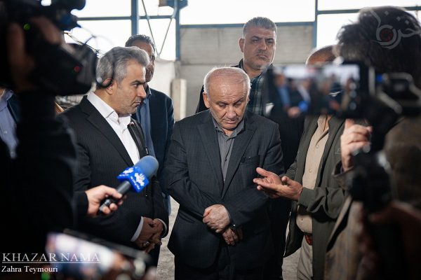 بازدید استاندار مازندران از چند پروژه عمرانی در قائم شهر