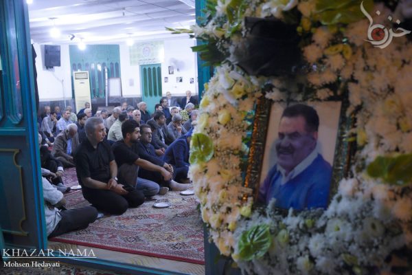 مراسم یادبود زنده یاد حاج “ایرج ایمانی” در مسجدالنبی(ص) ساری