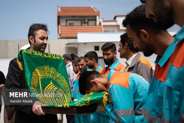 کاروان زیر سایه خورشید در استان گلستان