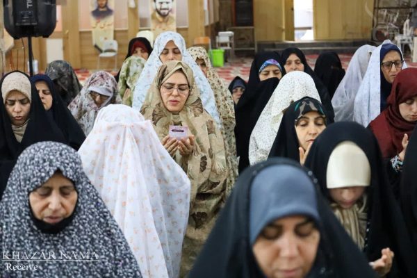 نماز عید قربان در مصلای ساری