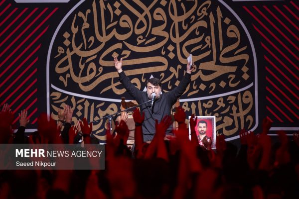 عزاداری شب چهارم ماه محرم در هیات ثارالله رشت