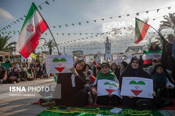 جشن غدیر در میدان شهرداری رشت