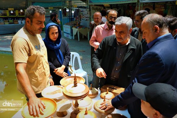 افتتاح نمایشگاه صنایع‌دستی در بهشهر