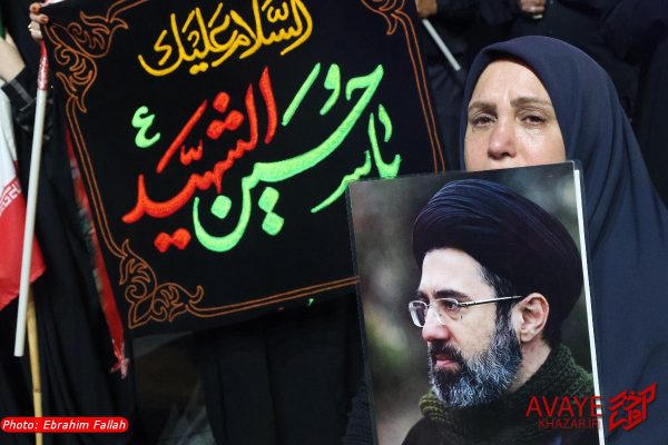 عزاداری شب سوم ماه محرم در میدان امام حسین(ع) ساری