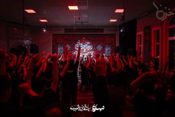 مراسم عزاداری دهه اول محرم در هیات قمر بنی هاشم(ع) ساری