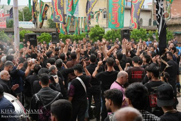 عزاداری عاشورا در تکیه تاریخی عبدالحسین خانی مقریکلا بابل