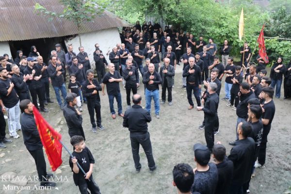 عزاداری روز عاشورا در منطقه لفور سوادکوه شمالی