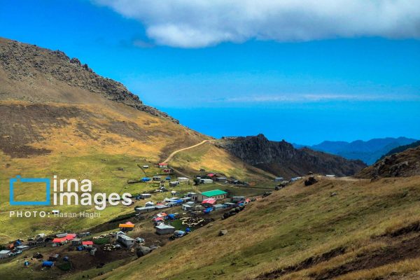 ارتفاعات ییلاقی چوبر در شهرستان تالش گیلان