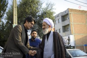 آغاز مراسم عزاداری ایام اربعین در بیت مرحوم عزت‌الله دامادی