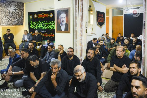 دومین روز از مراسم عزاداری ایام اربعین در بیت مرحوم عزت‌الله دامادی
