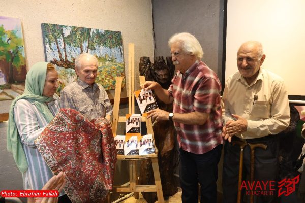 رونمایی از کتاب “سالار افخم‌خان” در گالری اهورا ساری