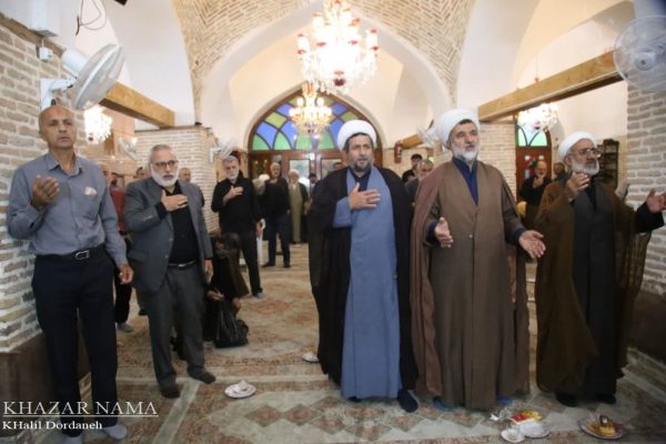 مراسم گرامیداشت قائد شهید امت در مسجد جامع ساری