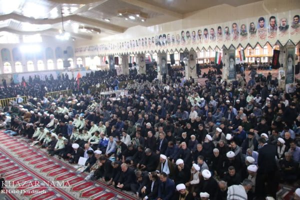 مراسم بزرگداشت “آقای شهید ایران” در مصلای ساری