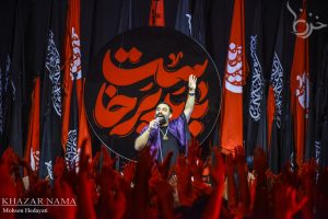 روز سوم مراسم روضه در بیت شهیدان عبوری با مداحی جواد مقدم
