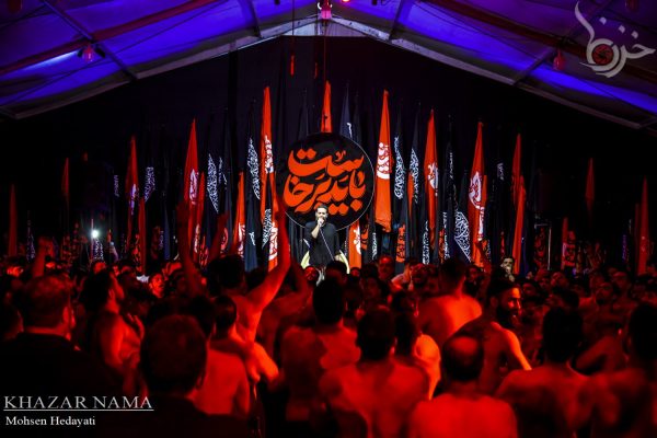 روز چهارم مراسم روضه در بیت شهیدان عبوری با مداحی روح الله رحیمیان