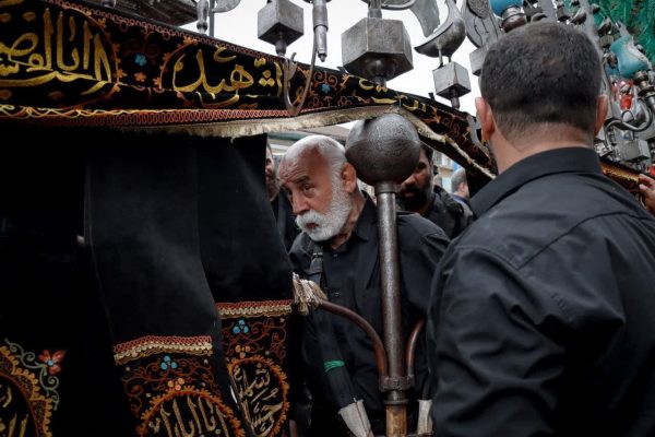 مراسم آیینی علم بران در رشت