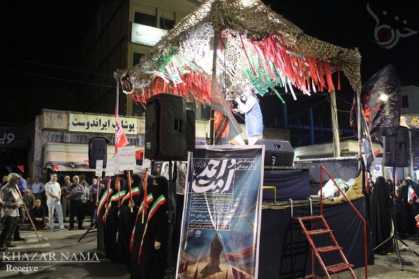 آغاز رویداد ملی تئاتر میدانی “امت احمد” در تجمع شبانه بهشهر