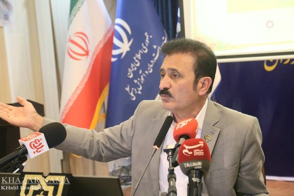 نشست خبری مدیرکل بیمه سلامت مازندران در هفته خبرنگار