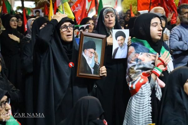 مراسم اربعین آقای شهید ایران در میدان امام حسین(ع) ساری