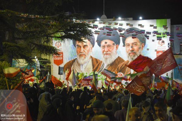 ۲۰۰ شب اجتماع خونخواهان امام شهید در میدان امام حسین(ع) ساری