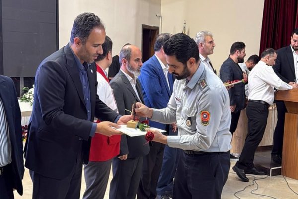  گرامیداشت روز آتش‌نشان در رشت
