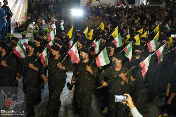 رژه اقتدار “جان‌فدایان ایران” در بابل