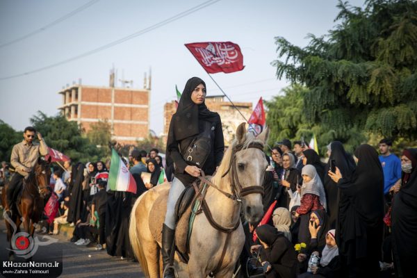 دومین نمایش اقتدار “جان‌فدای ایران” در قائم شهر