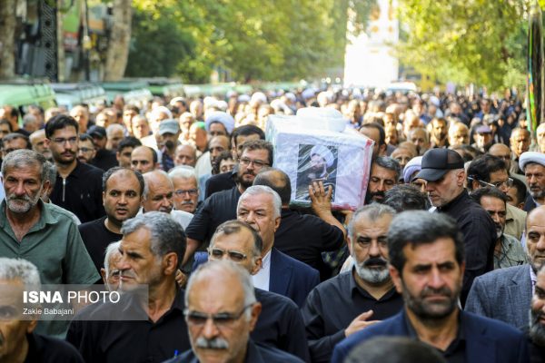 تشییع پیکر حجت‌الاسلام “یاسر طاهری” در ساری