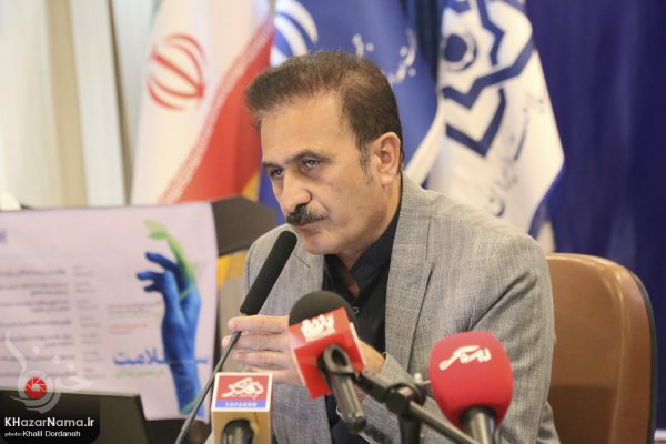نشست خبری “ذوالفقار تقوی” مدیرکل بیمه سلامت مازندران